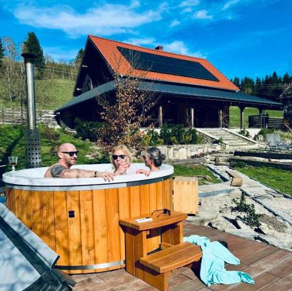 Mostowice House | Relax at Chata nad Dziką Orlicą with Hot Tub & Ocean View