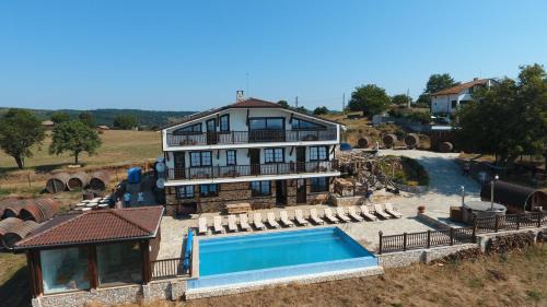Kozichino House | Relax at Chateau Erkech with Pool and Hot Tub Access