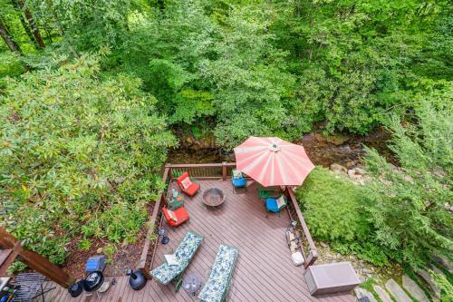 Hayesville Apartment | Chateau on Compass Creek Hayesville Apartment!