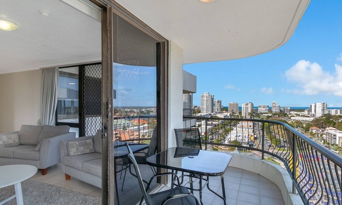 Coolangatta Apartment | Ocean View Retreat: Chateau Royale Unit 36 on Kirra Hill