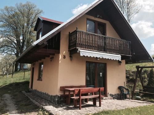 Liptovsky Trnovec House | Inviting Chatyliptov in the Heart of Liptova with Pool