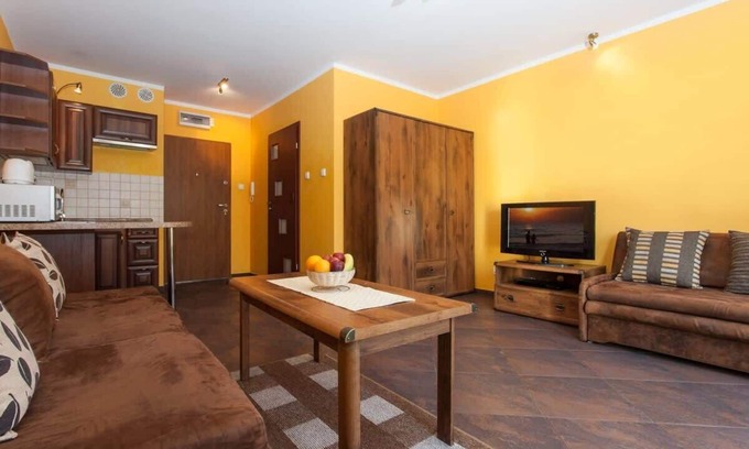 Swinoujscie Apartment | Prime Studio Apartment in City Center with Top Amenities