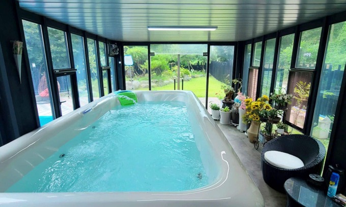 Cheongju House | Relaxing Getaway at Cheongju Cheongnamdae Pool Villa
