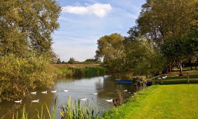 Oxford Cabin | Riverside Retreats at Cherbridge Lodges - Rated 9.2/10