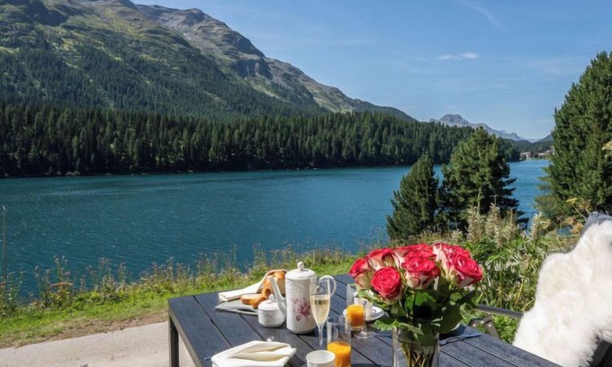 St. Moritz Apartment | Top-Rated Chesa Anemona al Lej with Spa & Lake View