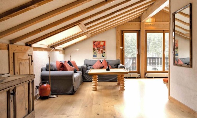 Pontresina Apartment | Relaxing Retreat at Chesa Misaun by Interhome with Lake View