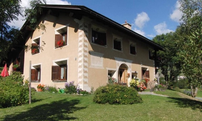 La Punt-Chamues-ch House | Cozy Holiday Apartment in La Punt-Chamues-ch for 2 Guests