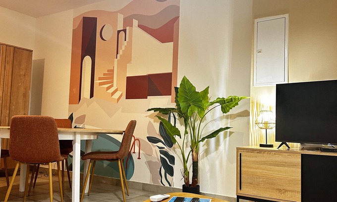 Montauban Apartment | Cozy Stay at "chez Augustin" T2 with Family-Friendly Amenities