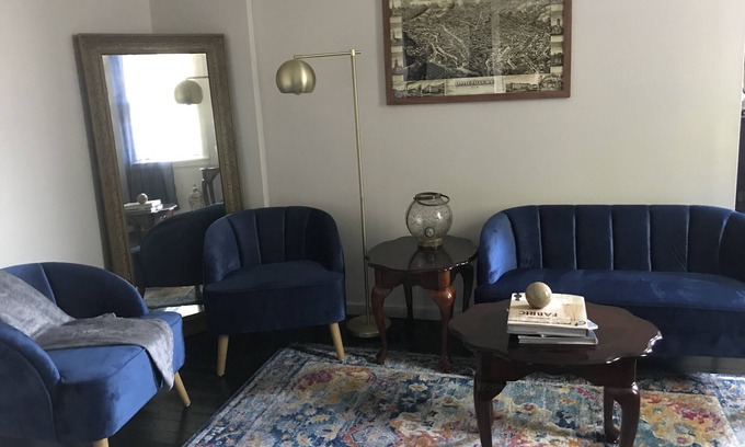 Little Falls Apartment | Stylish Chez Coco: Cozy Flat with Kitchen and Great Reviews