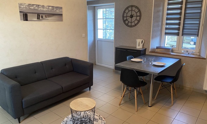 Balleroy House | Guest Rated 9.6: Relax at Chez Flo et Manon with Spa Access