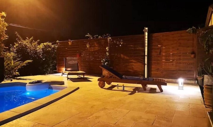 Destrellan House | Discover Comfort at Chez Labise with Pool and Spa Options