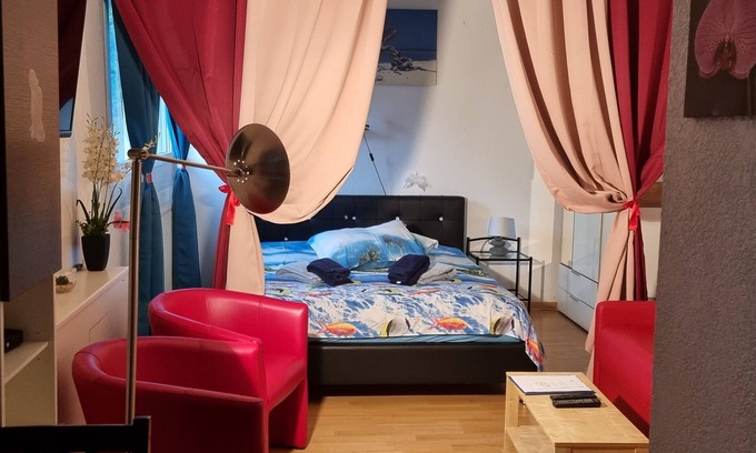 Bevaix Apartment | Experience Comfort at Chez Moumie: Pool, Spa & Ocean Views