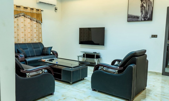 Bouvet Island Apartment | Chic 1-bedroom with AC and WiFi in awesome Lomé security agent