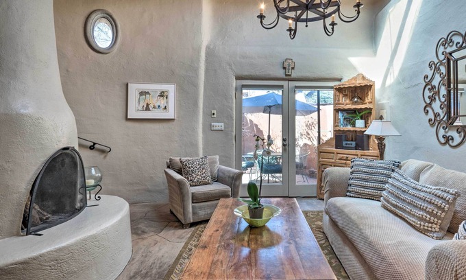 Historic Eastside House | Elegant Adobe-Style Bungalow in Historic Santa Fe - 10/10!