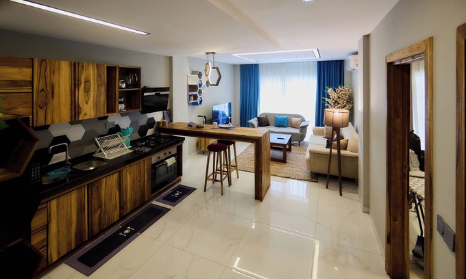 Oyster Bay House | Chic apartment with WiFi, AC, fitness room in amazing Masaki