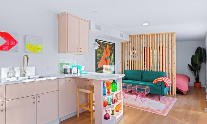Cherrywood Apartment | Chic & Cozy Studio, Next to Pickleball & Top Eats