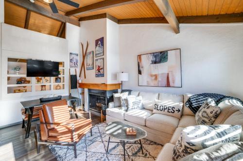 Blodgett Mills House | Stylish Greek Peak Ski Resort Townhome with Balconies!