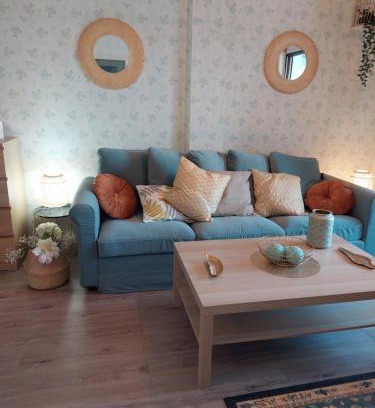 Playa Granada Apartment | Stylish Tropical Beach Retreat in Motril with Pool Access