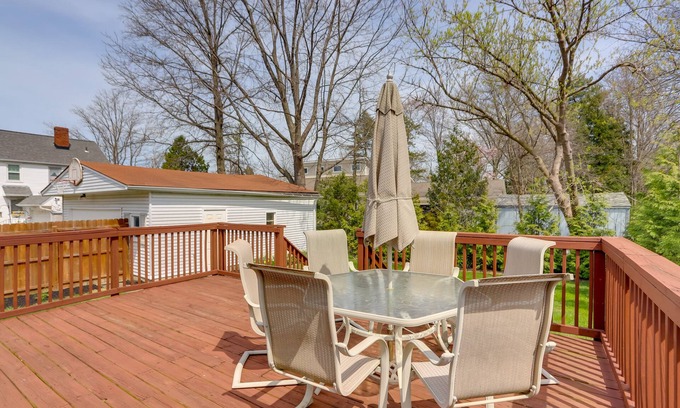 Avon Lake House | Stylish Retreat with Deck, Steps from Lake Erie!