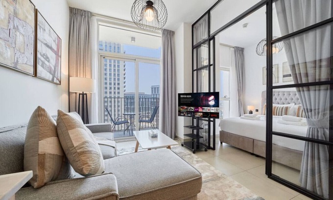 Dubai Apartment | Chic & Modern 1BR in Socio | Near Dubai Hills Park