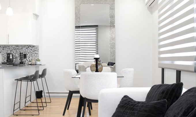 Plateau Mont Royal Apartment | Inviting Oasis in Plateau-Mont-Royal, Montreal with Kitchen