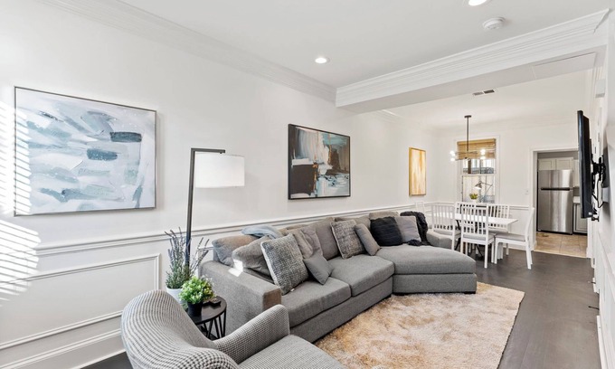 Truxton Circle House | Stylish 3BR Home Steps from Convention Center