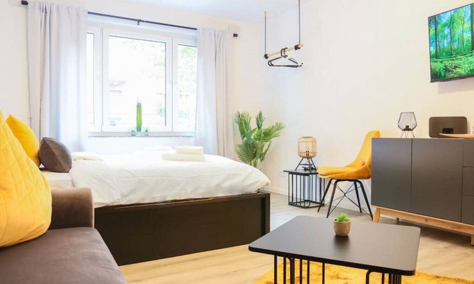 Lindenhof Condo | Stylish Studio Steps from Main Station with Top Amenities