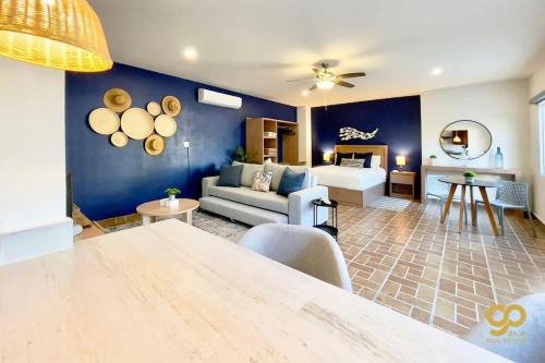El Centenario Apartment | Stylish Studio with Kitchen & WiFi Just Steps from Beach