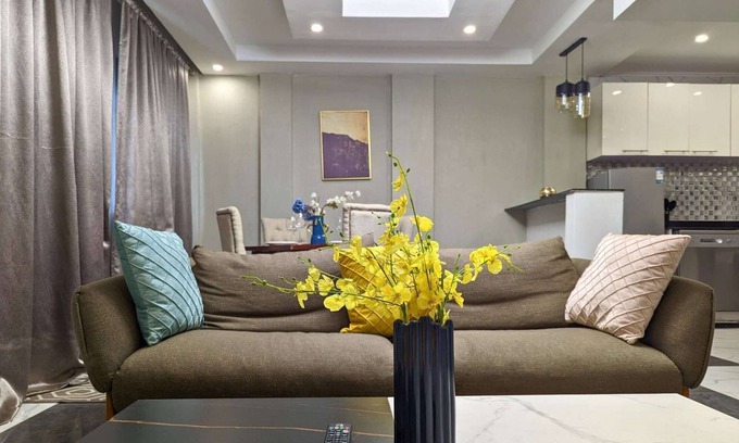 Douala Apartment | Chic studio with parking near the airport