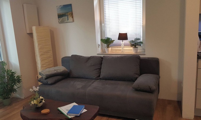 Scholderup Apartment | Modern Holiday Apartment Amrum with Kitchen & Family Amenities