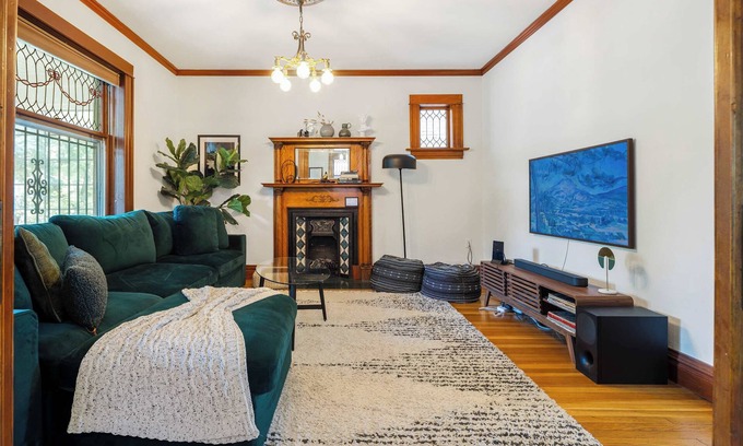 Congress Park House | Elegant Victorian Manor - Perfect for Family Retreats