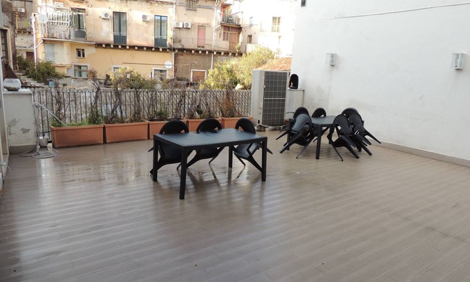 Catania City Centre Apartment | Chicca Suite with Terrace in Historic Catania Center