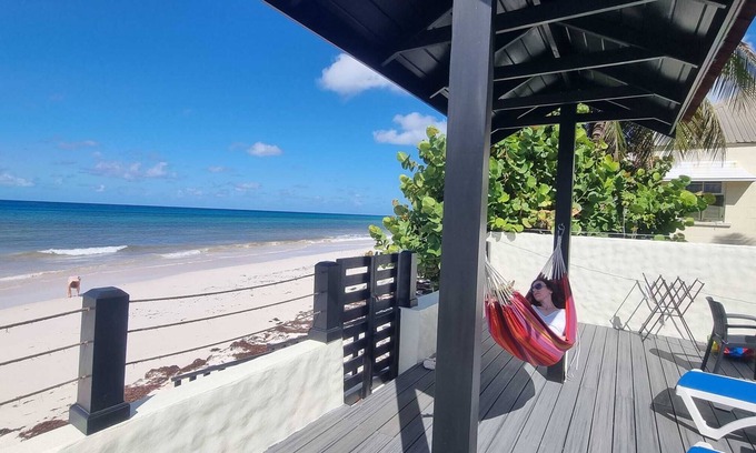Oistins Apartment | Beachside Bliss at Chill a Bit Beach Apartment – 10/10 Rated!