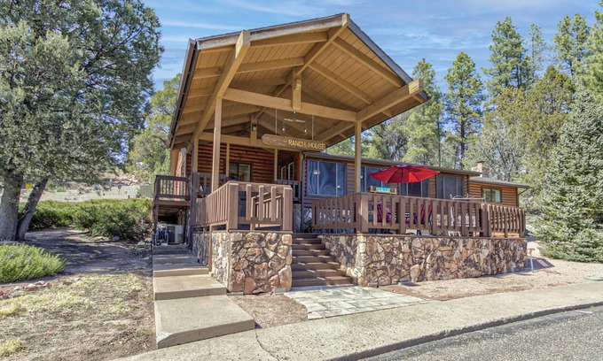 Christopher Creek Cabin | Discover Christopher Creek: Pet-Friendly Retreat in Payson