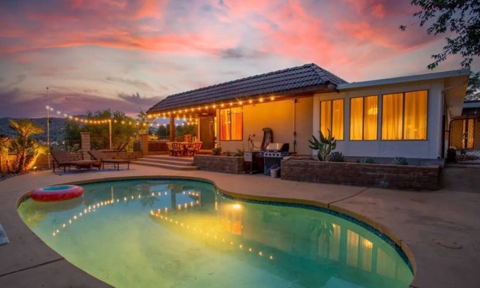 Yucca Valley House | Chromocamino Colorful Family Friendly Home!