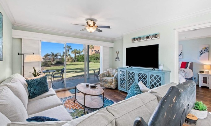 Miramar Beach Condo | Beachfront Escape with Pool, Tennis & Pet-Friendly Perks