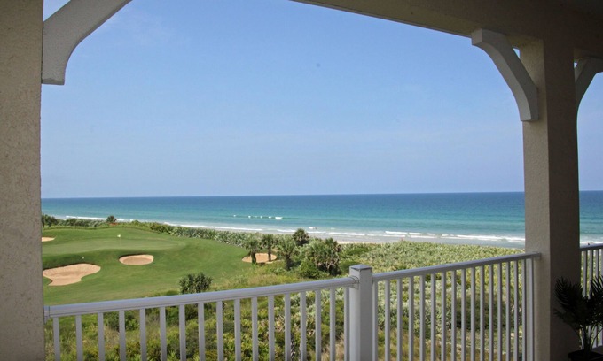 Palm Coast Condo | Idyllic Cinnamon Beach Oceanfront Retreat with Pet-Friendly Perks