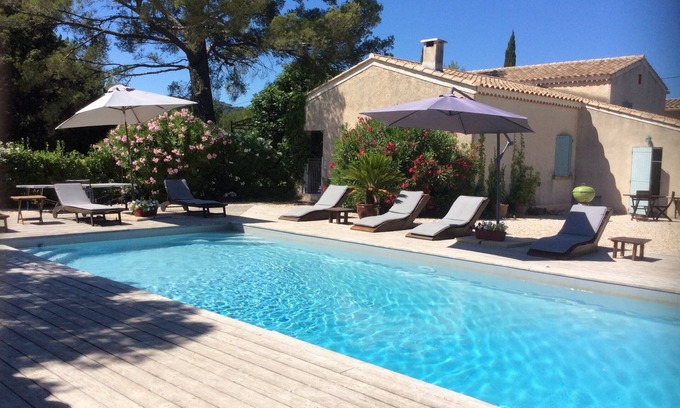 Le Castellet Villa | Unforgettable CIRCUIT DU CASTELLET Villa with Heated Pool