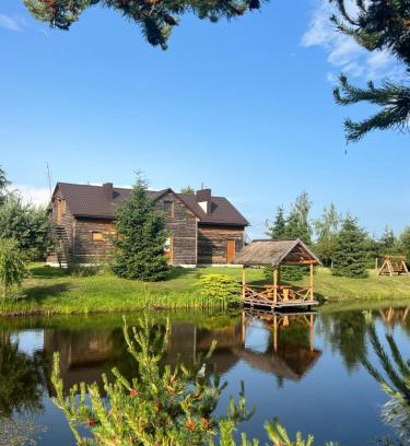Volyn Oblast Cabin | Exceptional Stay at Cisarska Sadyba: Fireplace & Hot Tub