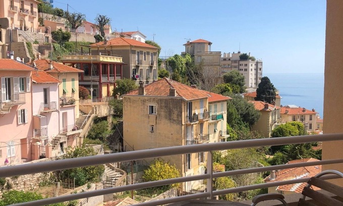 Beausoleil Apartment | Serene Citronnier in Monaco with Sea View Balcony