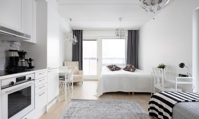 Etelainen District Apartment | Comfortable City Island Studio Apartment Near Helsinki Center