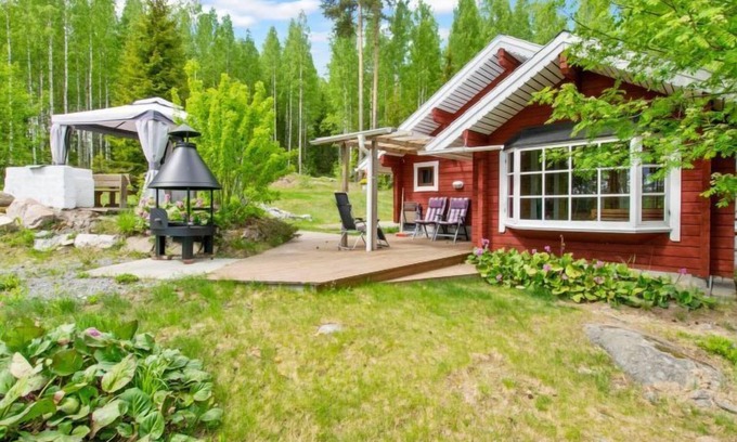 Heinavesi House | Relax at Cjoe239 by Interhome with Spa and Family Amenities