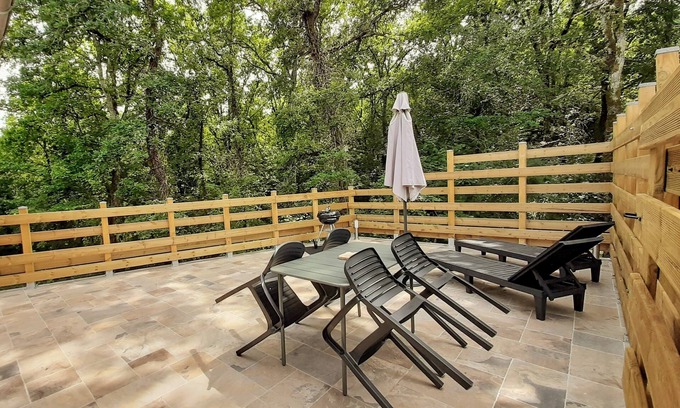 Cenac-et-Saint-Julien Apartment | Clairière Studio: Forest Views, Pool & Great Terrace