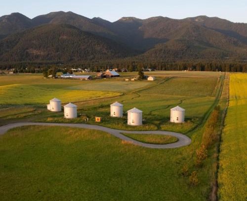 Kalispell House | Explore Clark Farm Silos: Mountain View Family Retreat