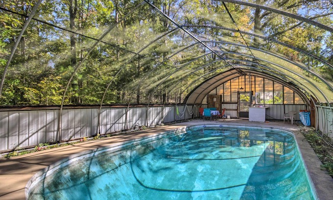 Lincolnton House | Relaxing Clarks Hill Lake Home with Pool and Dock Access