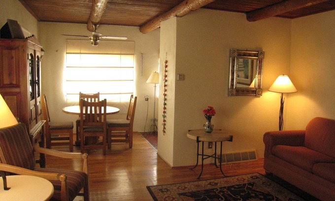 Tyrone House | Charming 1940's Adobe Near Historic Downtown with Spa
