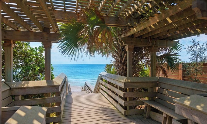 Seagrove Beach House | Oceanfront Beach Home with Heated Pool and Ocean View