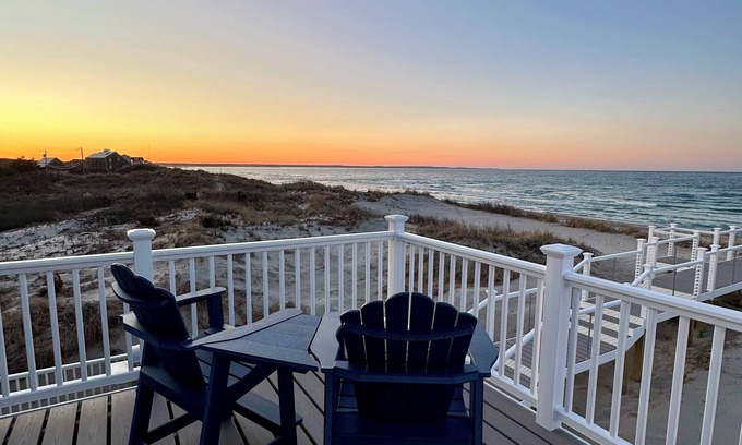 East Sandwich House | Classic Cape Cod Beach House with Private Oceanfront Access