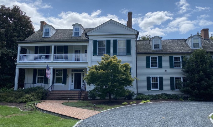 St. Michaels House | Elegant Waterfront Manor House with Private Pool & Spa