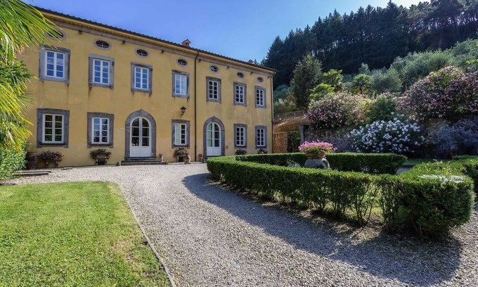 Badia Cantignano Villa | Elegant Villa Rental with Private Pool in Lucca
